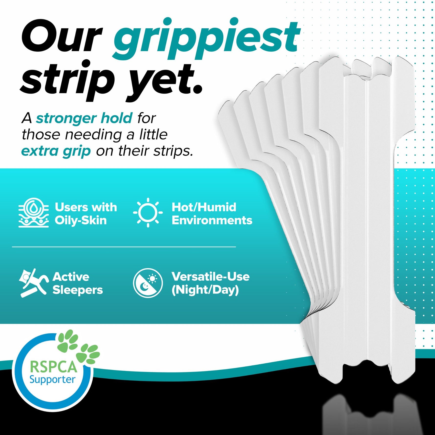 Strong nasal strip for powerful snoring reduction, nasal blockage relief, and improved airflow; designed for maximum breathing support during sleep.