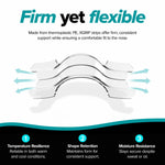 Extra-strength nasal strips for snoring reduction, enhancing airflow, and providing relief from nasal congestion; ideal for better nighttime breathing.