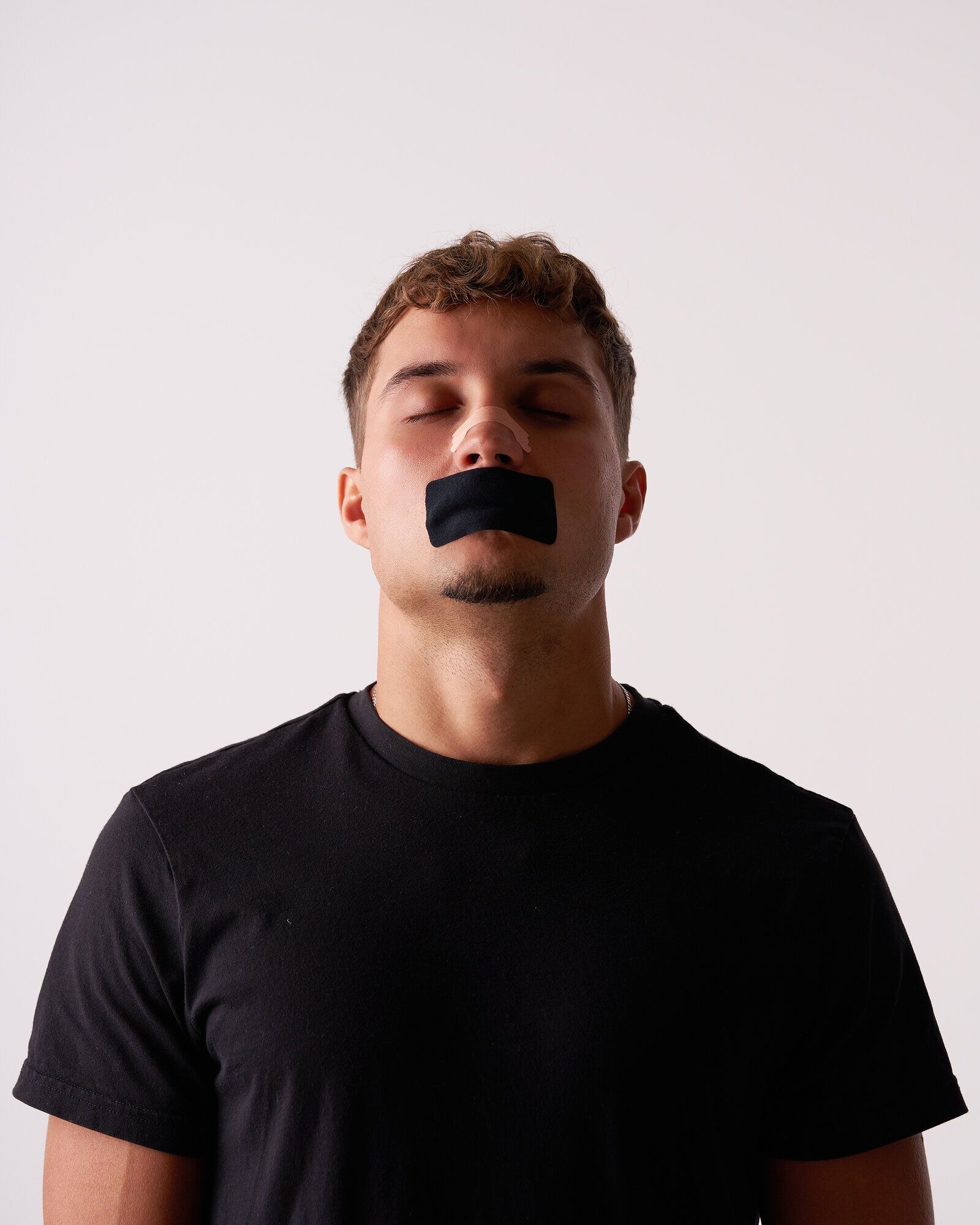Classic mouth tape worn at bedtime
